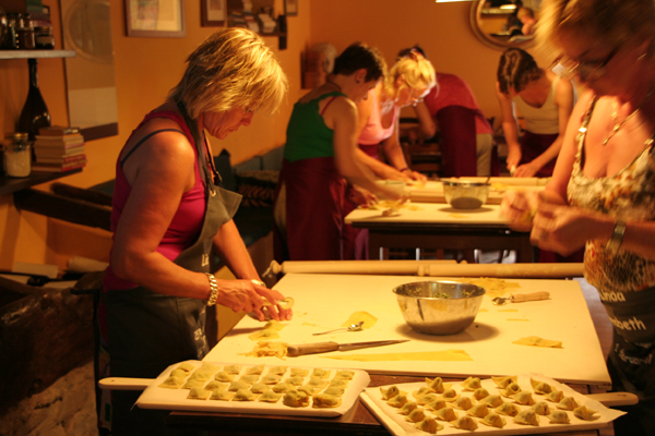 Fresh pasta Cooking Course in Italy